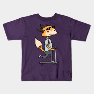 Scooter Fox Kids T-Shirt